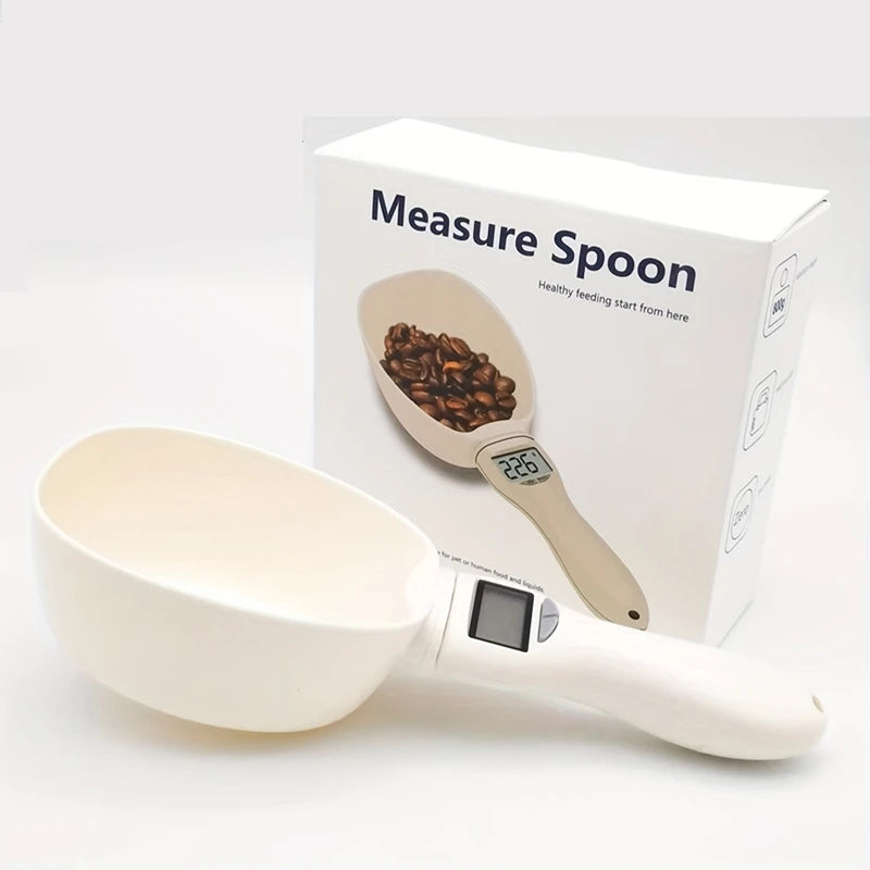 Digital Kitchen Measuring Spoon Scale for Accurate Pet Food - Smarsty