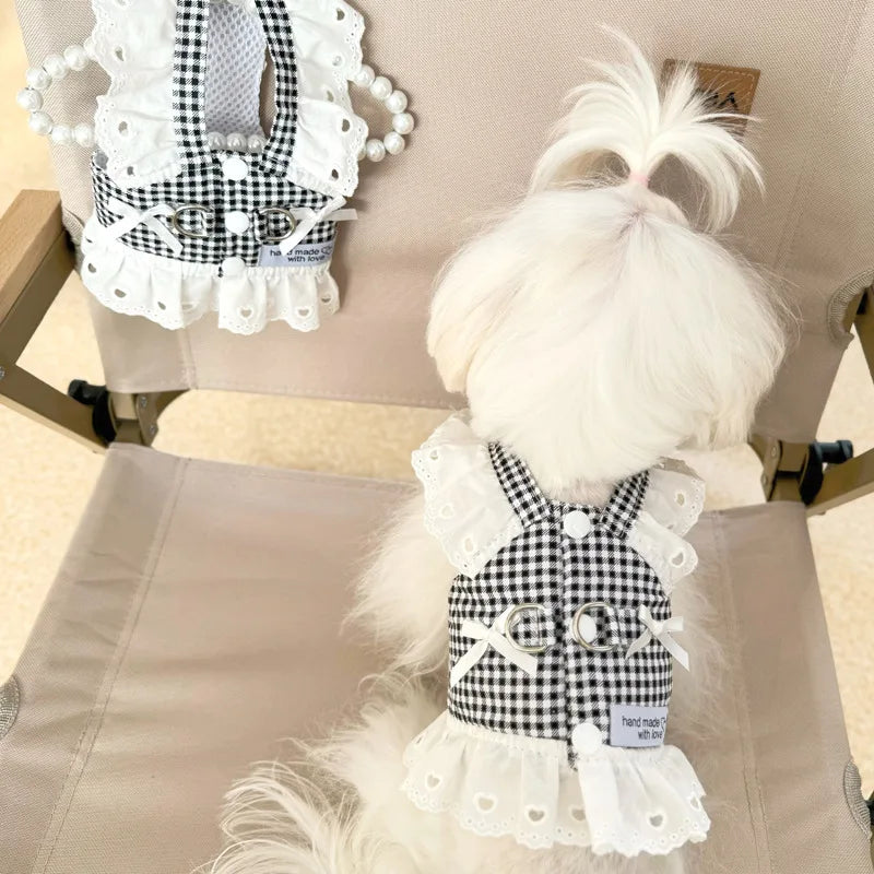 Lace Summer Harness Vest for Small Dogs - Smarsty