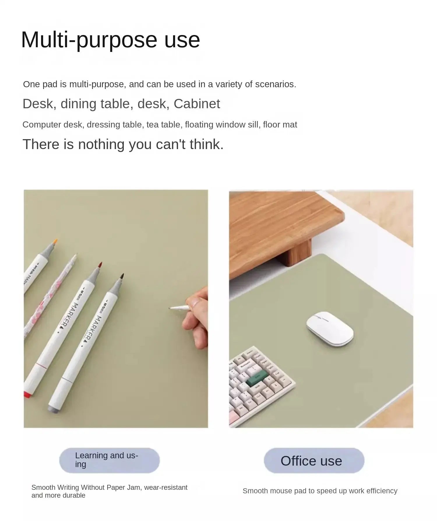 Waterproof Leather Table Cloth for Easy Cleaning - Smarsty