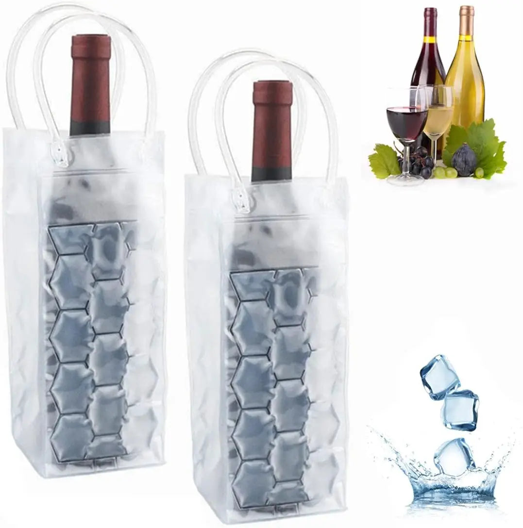 Eco-Friendly Ice Wine Cooler Bag with Chill Feature - Smarsty