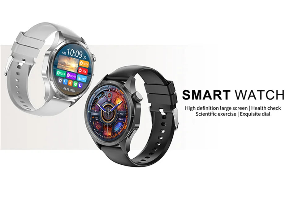 GT5 Pro GPS Smartwatch with AMOLED Screen and Heart Rate Monitoring - Smarsty