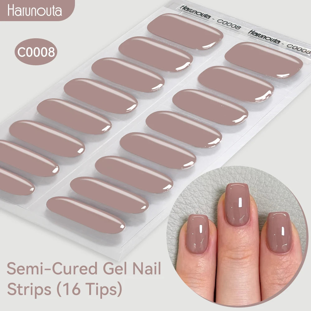 Gradient Auroras Gel Nail Strips for Easy DIY Manicure - Smarsty