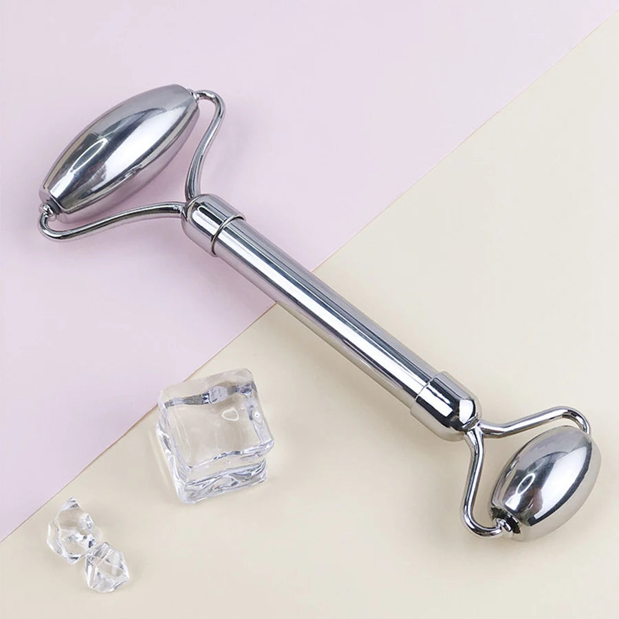 Ice Face Roller and Gua Sha Set for Effective Facial Massage - Smarsty