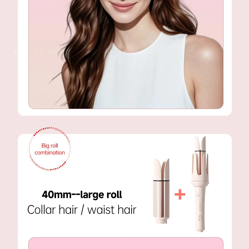 Automatic Hair Curler with 32mm Ceramic Barrel - Smarsty