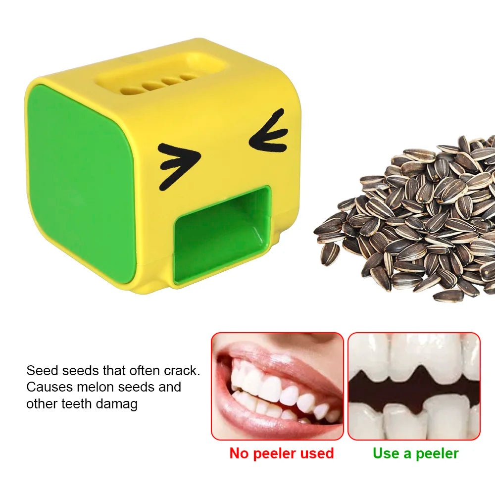 Electric Melon Seed Machine Child Assist Kitchen Tools Shelling Machine Lazy Tool Peeling Melon Artifact Sunflower Seeds Peeler