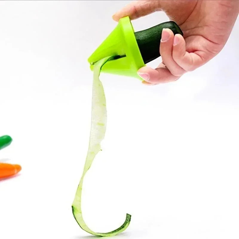 Spiralizer Vegetable Slicer,Handheld Spiralizer Vegetable Fruit Zucchini Noodle Maker Grater Slicer Cutters, Kitchen Gadget by Smarsty