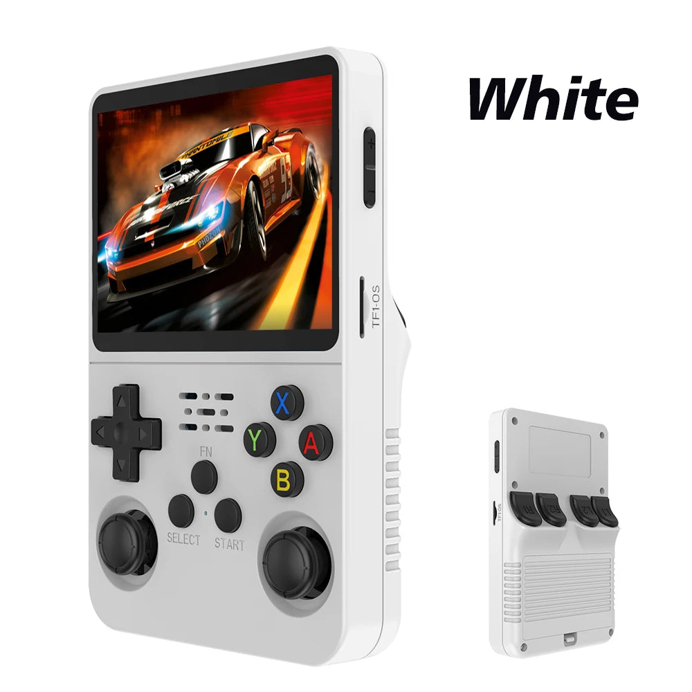128G R36S Retro Handheld Video Game Console Linux System 3.5 Inch IPS Screen R35s Pro Portable Pocket Video Player 64GB Games - Smarsty
