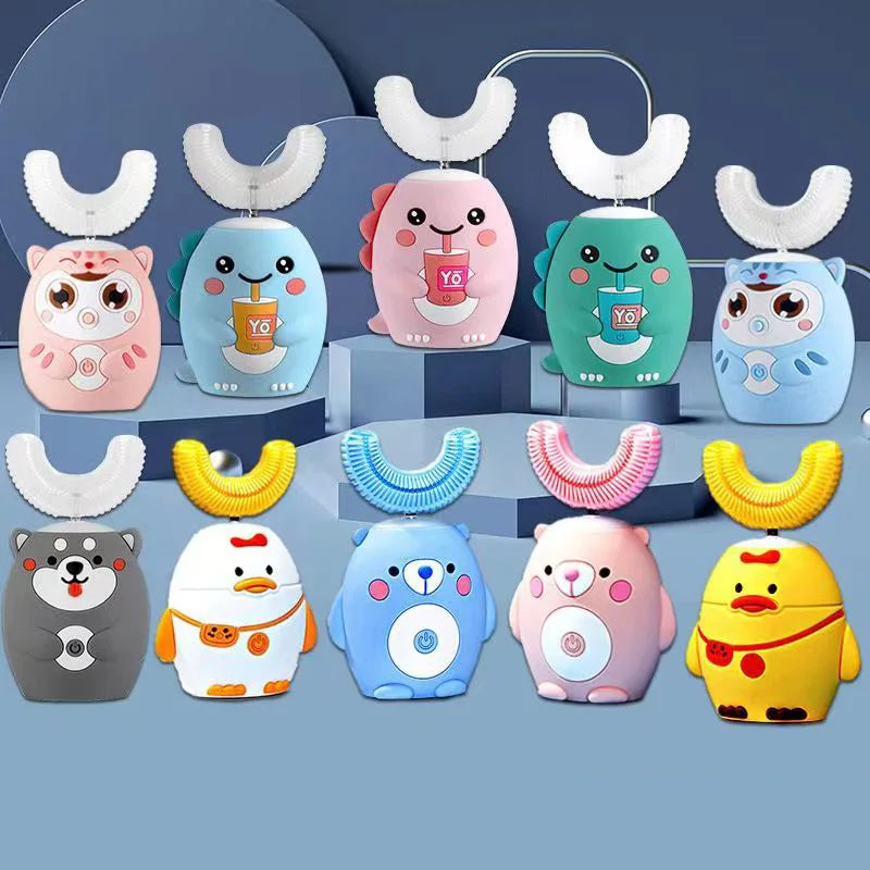 360 Degree Sonic Electric Toothbrush for Kids - Smarsty