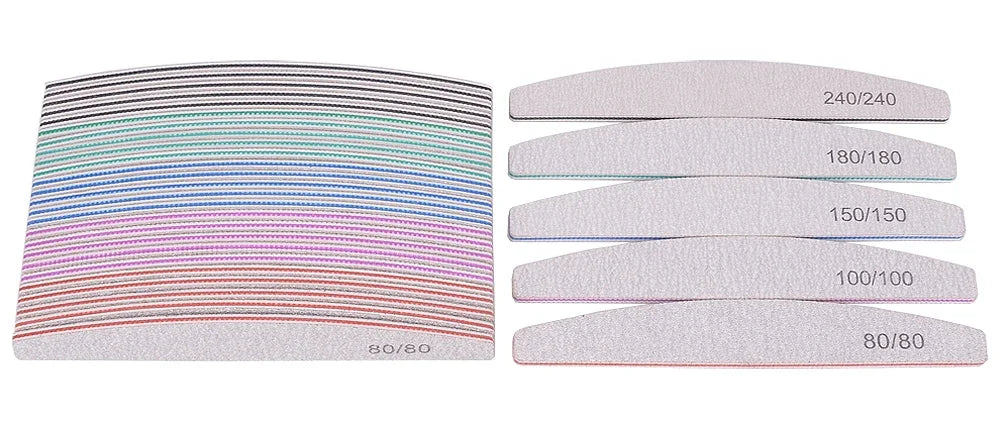 Professional Nail Files Set for Strong and Smooth Nails - Smarsty