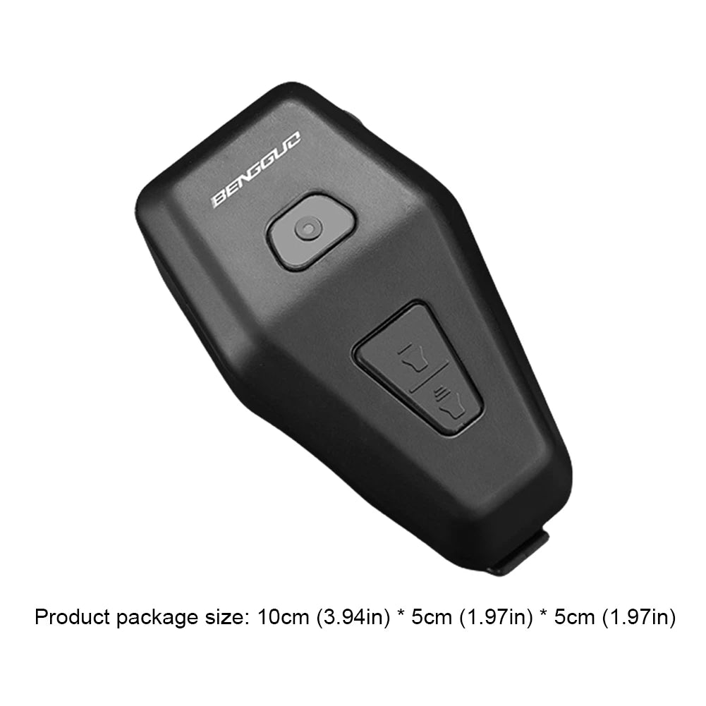 Motorcycle Electric Horn USB Rechargeable Bike Warning Safety Bell Waterproof Electronic Bicycle Horn for Mountain Road Bike