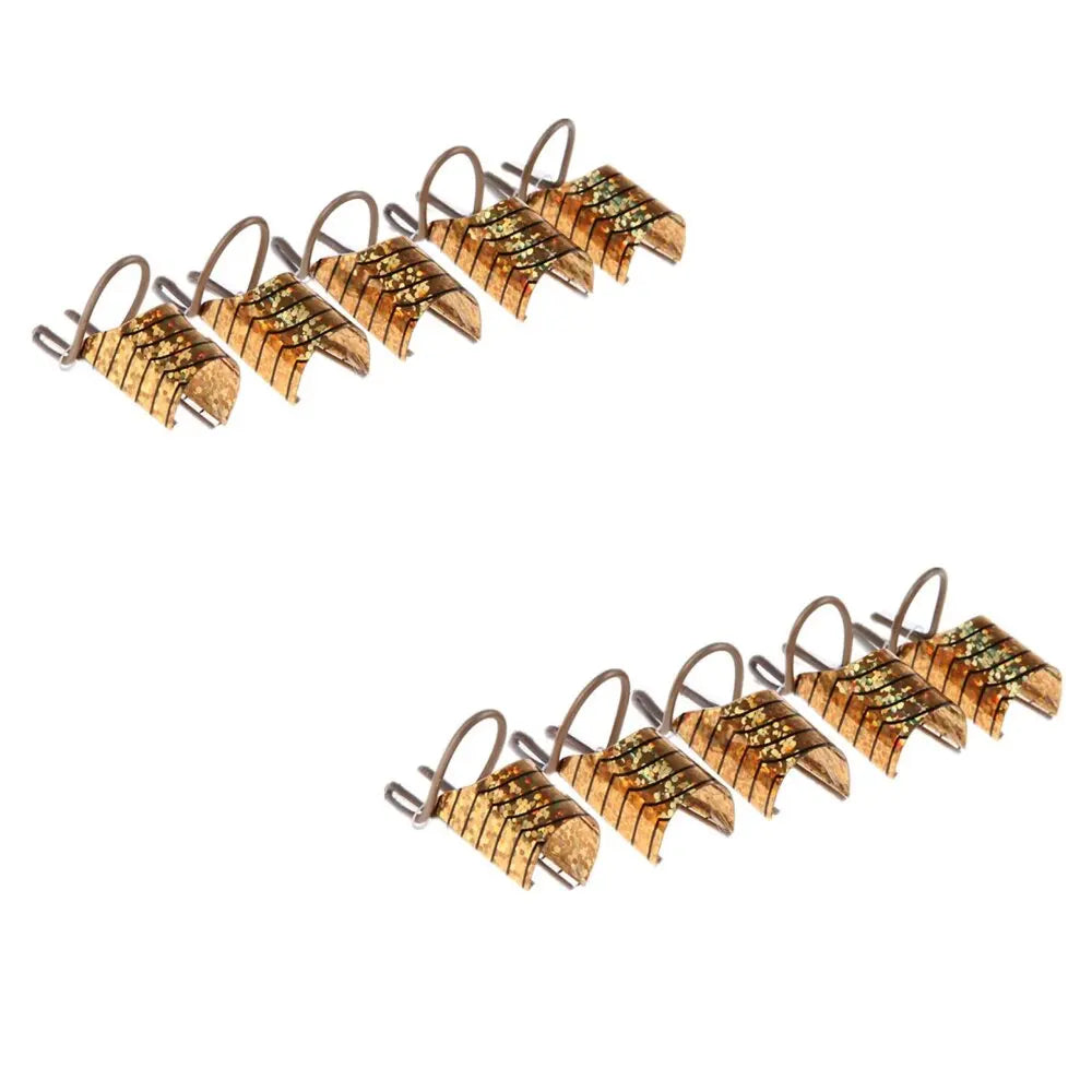 10 Pcs Reusable Aluminum Nail Extension Forms for Manicure - Smarsty
