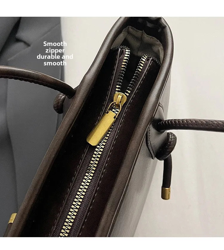 PU Leather Shoulder Bag For Women Versatile Crossbody Tote - Smarsty