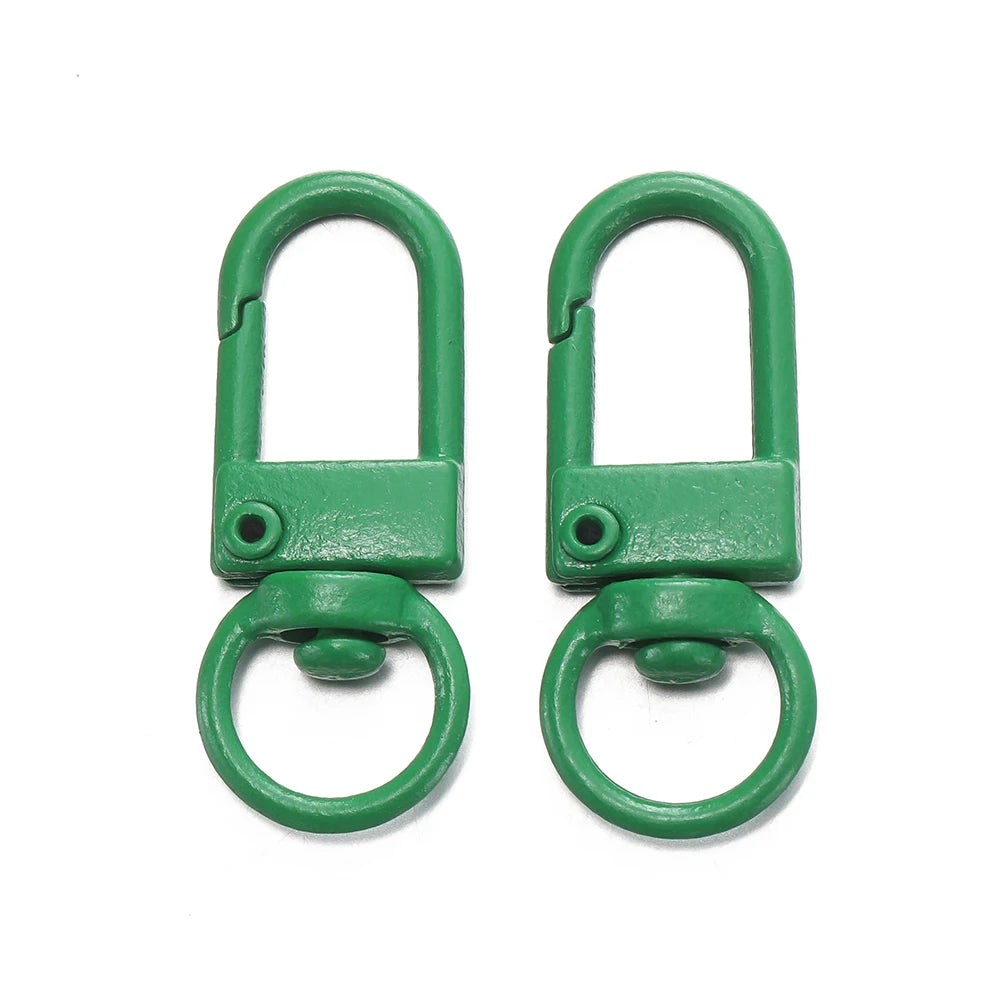Colorful Alloy Snap Lobster Clasp Keychain Hooks Set - Smarsty