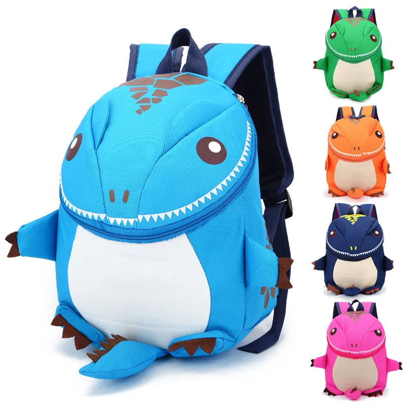 Dinosaur Kids Backpack Waterproof Oxford School Bag - Smarsty