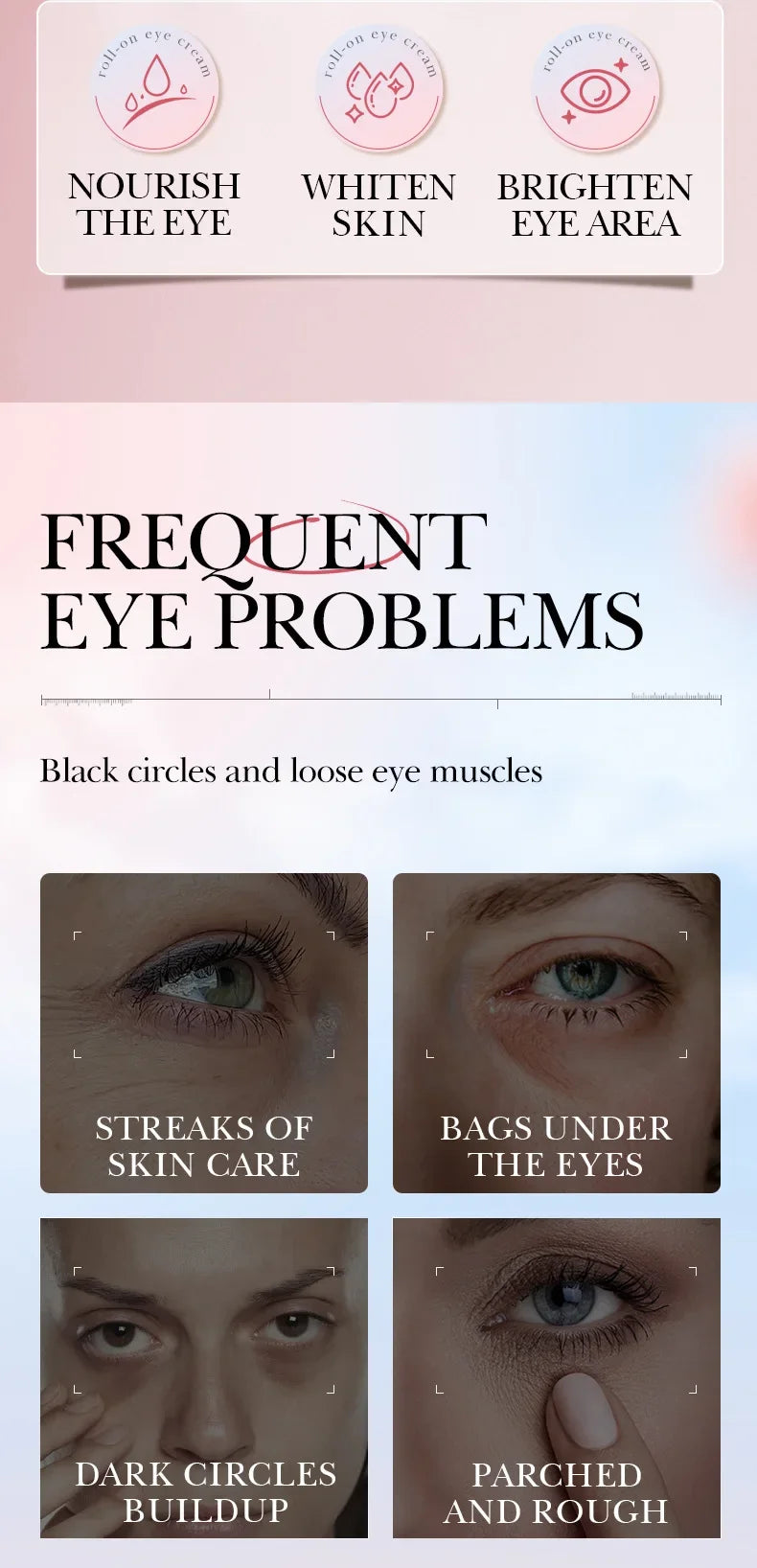 Moisturizing Eye Cream for Dark Circles and Puffiness - Smarsty