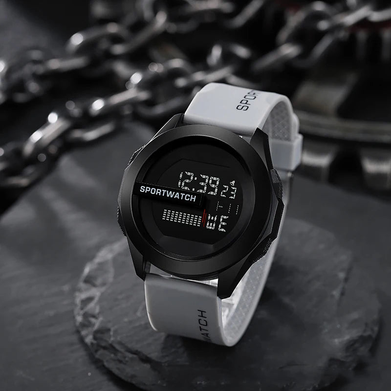 Luxury Digital Sport Watch for Men Waterproof Luminous - Smarsty