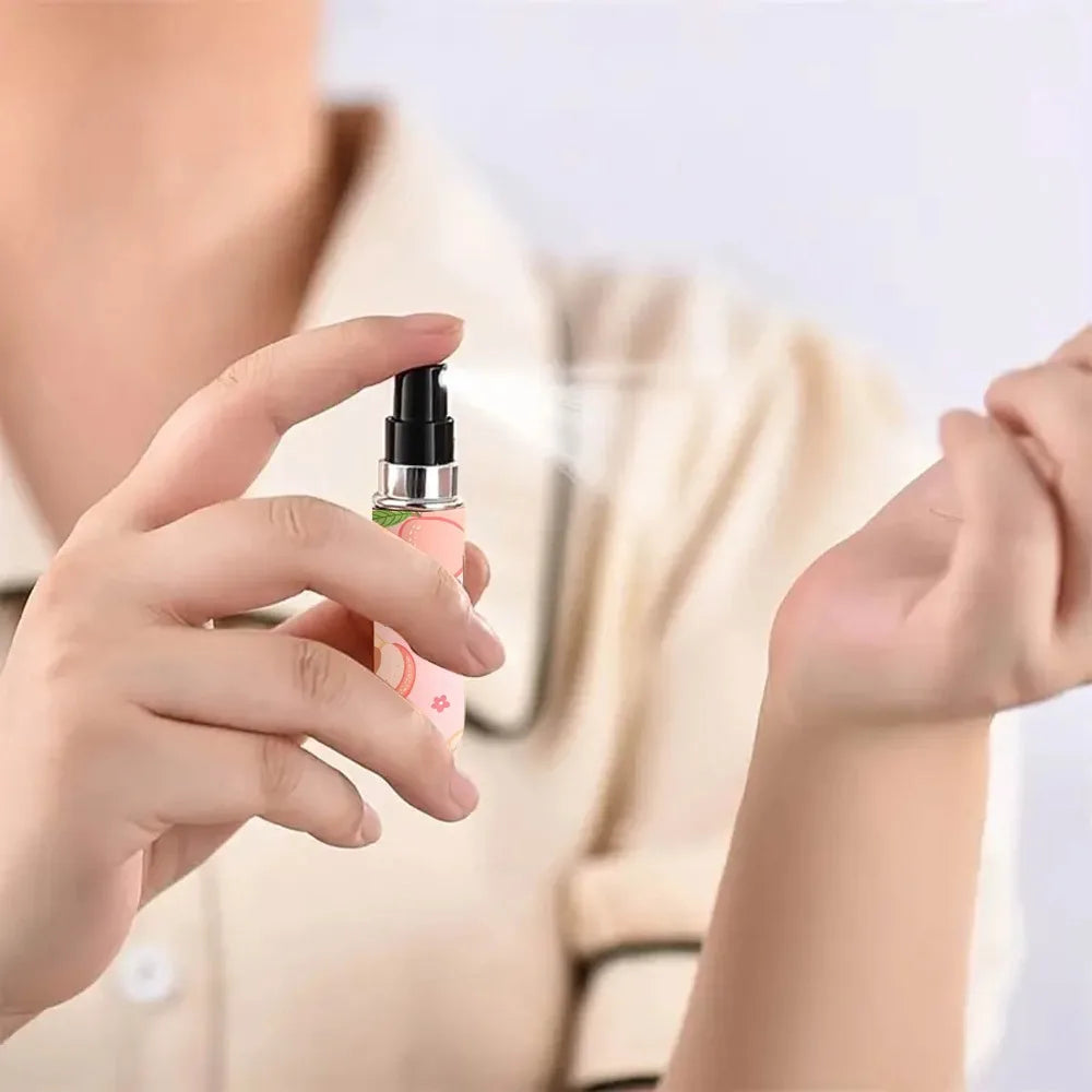 Portable 5ml Refillable Spray Bottle with Elegant Design - Smarsty
