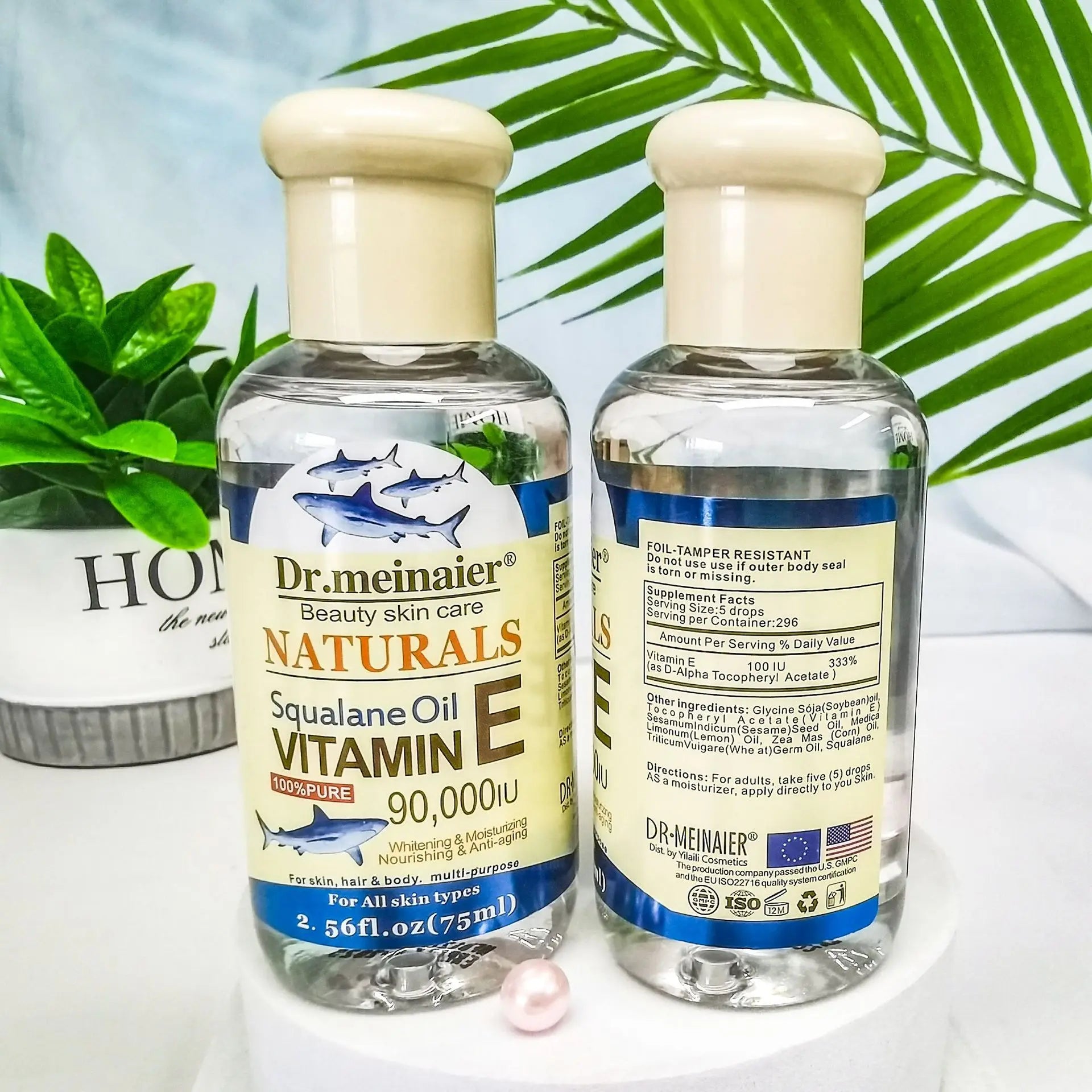 Vitamin E Face Essence Oil for Pore Tightening and Skin Repair - Smarsty