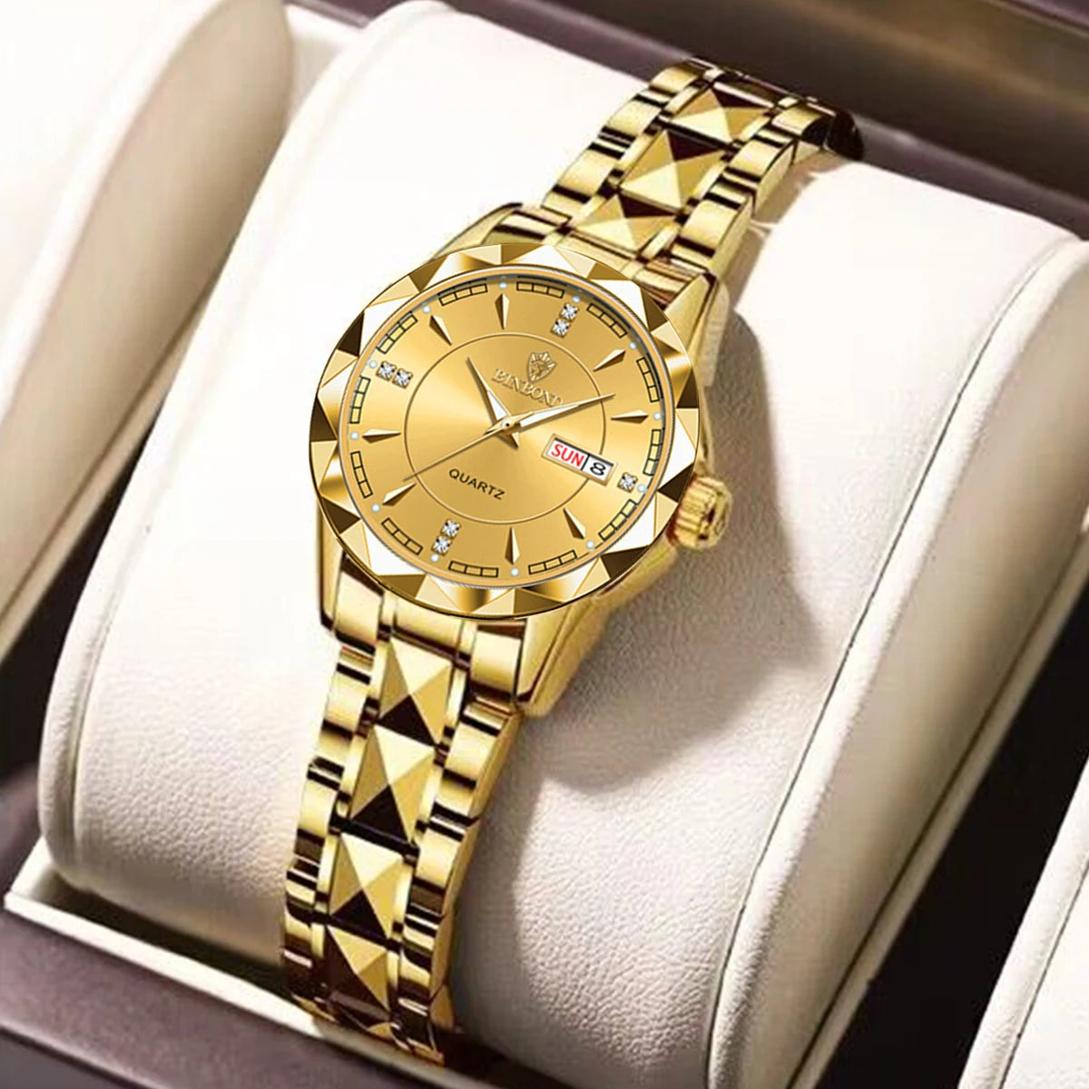 Luxury Waterproof Quartz Watch for Women with Luminous Feature - Smarsty