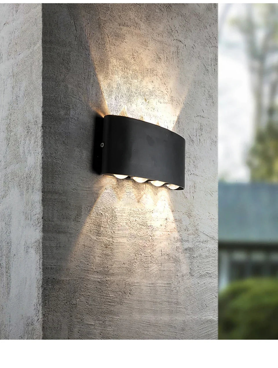 Waterproof LED Wall Lamp for Outdoor and Indoor Use - Smarsty