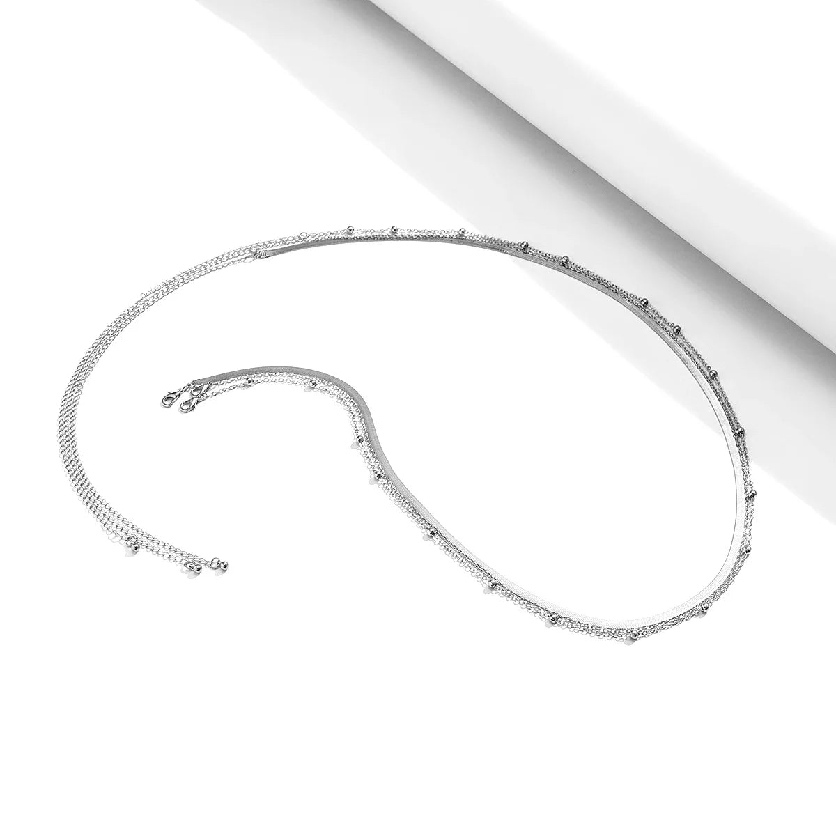 Minimalist Double Layer Metal Belly Chain for Summer - Smarsty
