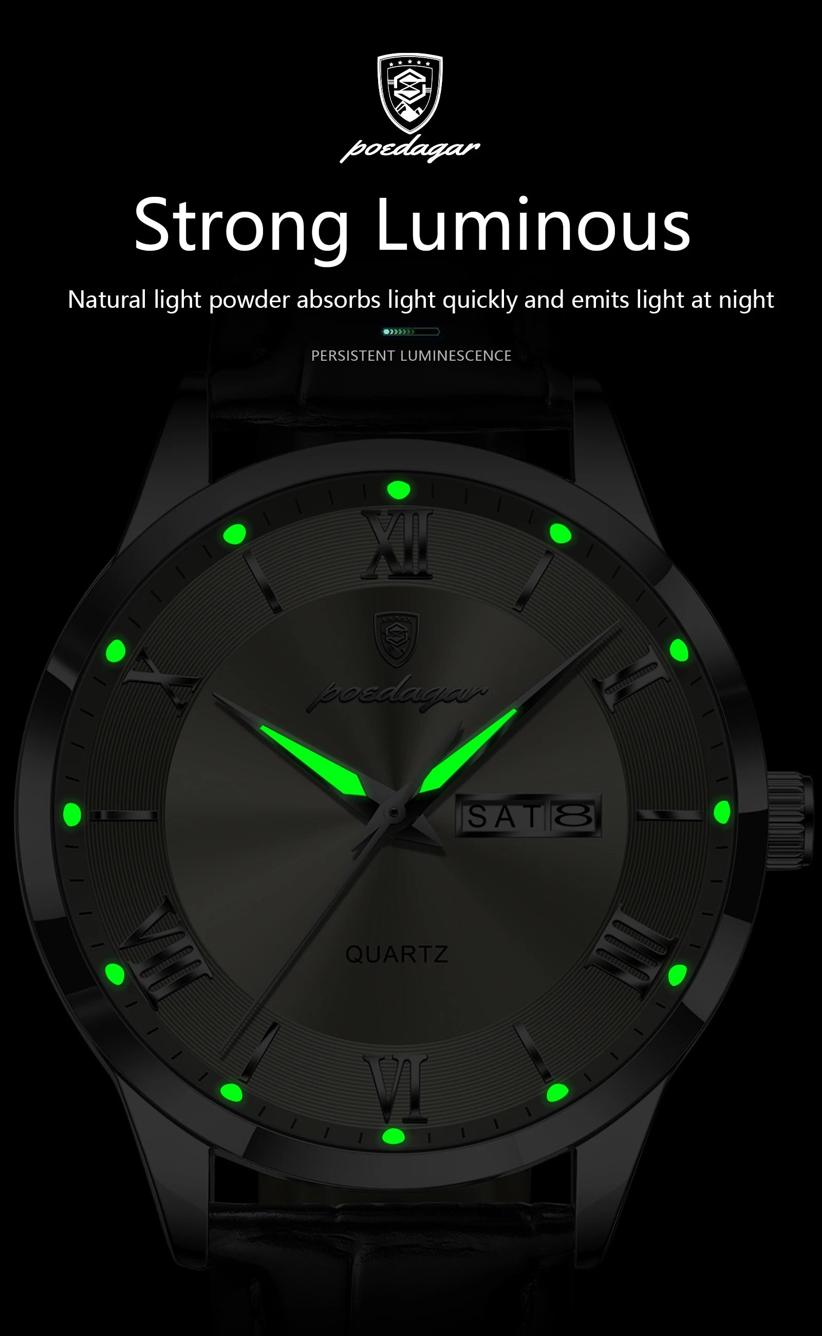 Luxury Waterproof Military Watch For Men with Luminous Dial - Smarsty