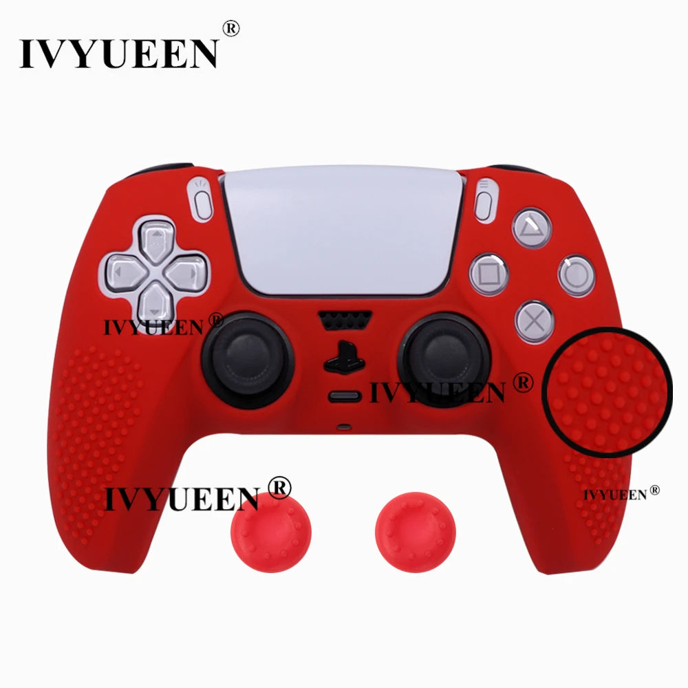 Ivyueen Anti-Slip Silicone Cover for PS5 Controller - Smarsty