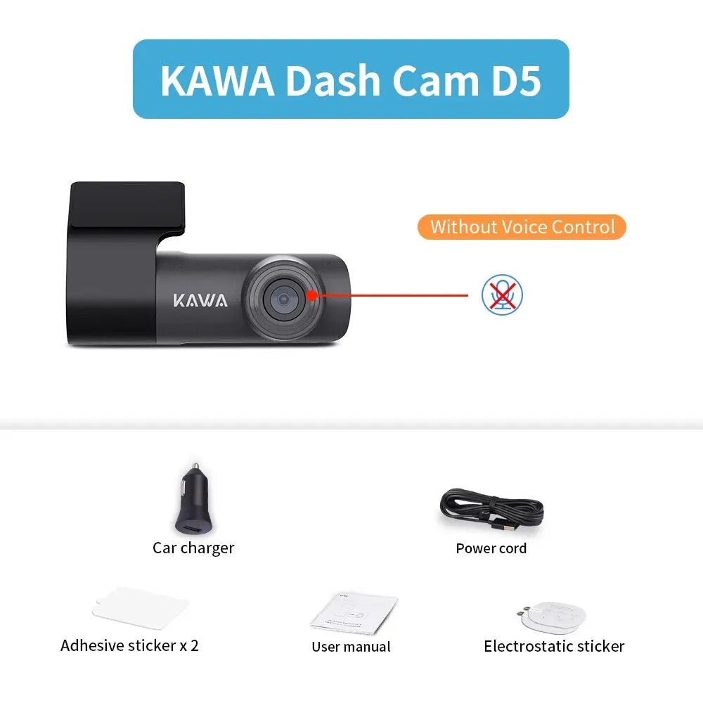 2K Car Dash Cam With Night Vision And Wireless WiFi - Smarsty