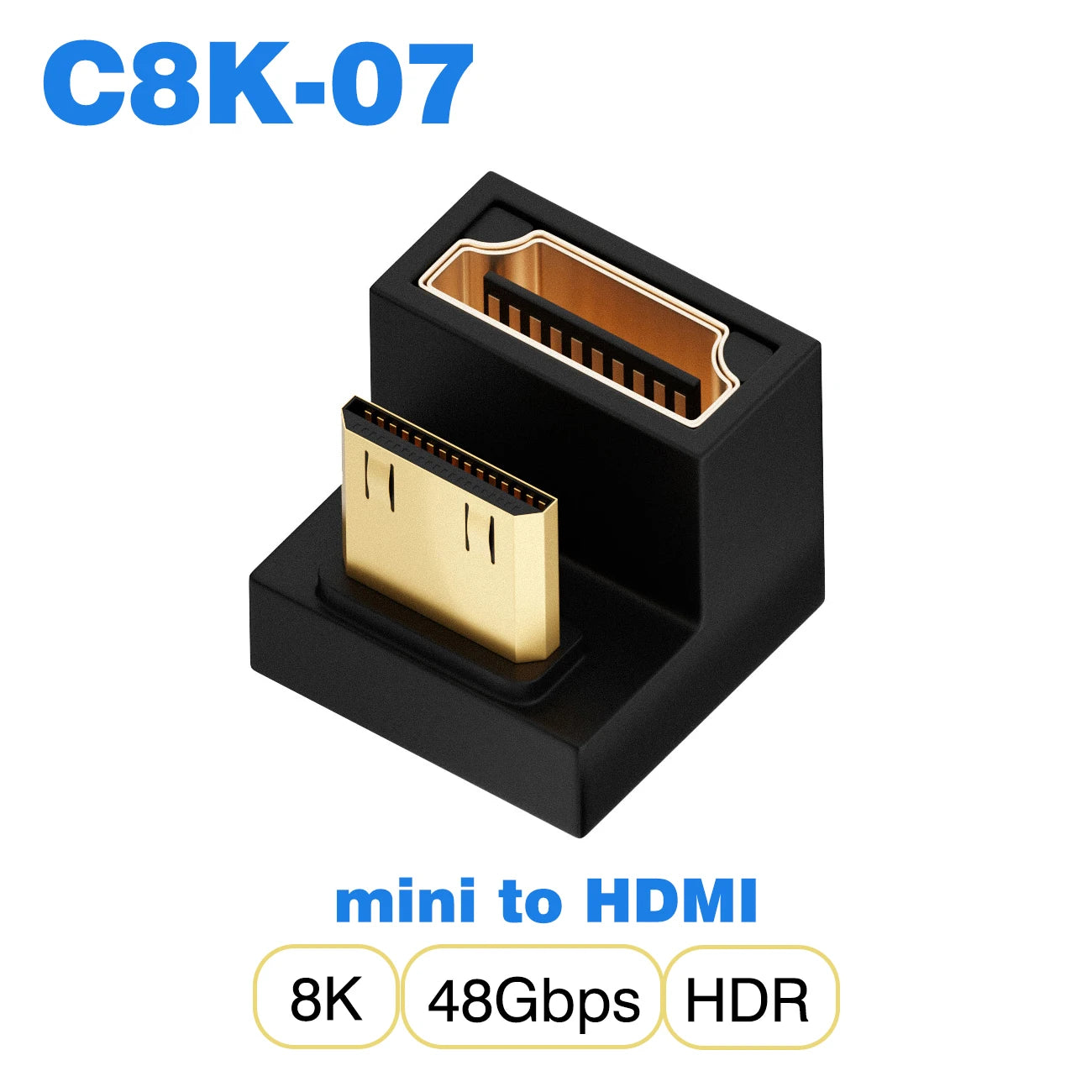UGOURD HDMI 2.1 Cable Adapter for 8K 60Hz Support - Smarsty