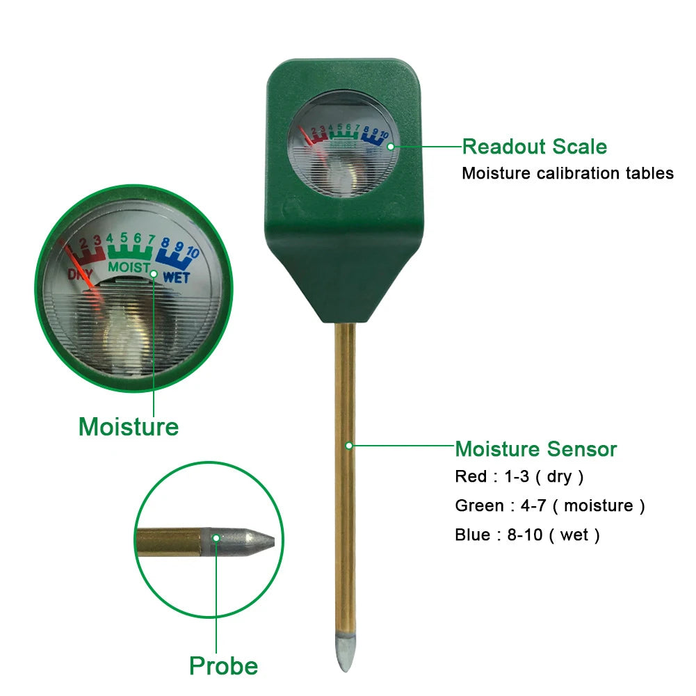 Mini Portable Soil Moisture Meter for Indoor Plants - Smarsty
