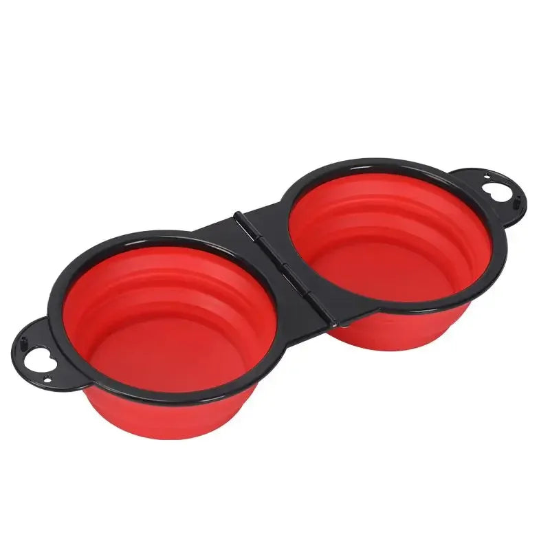 Foldable 2-in-1 Travel Bowl for Dogs and Cats - Smarsty