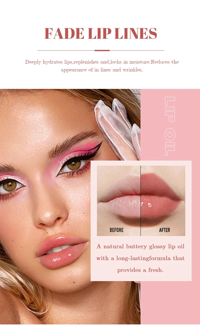 Magic Casa Hydrating Jelly Lip Oil Set of 6 - Smarsty