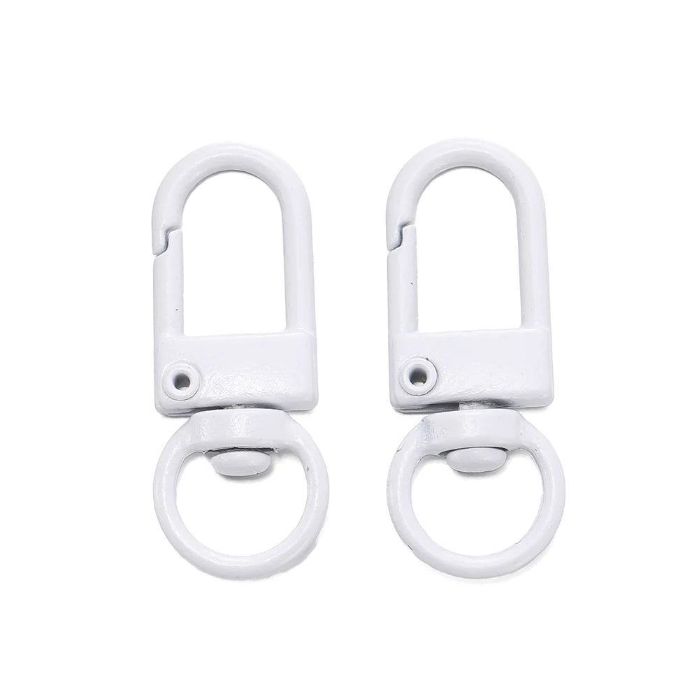 Colorful Alloy Snap Lobster Clasp Keychain Hooks Set - Smarsty