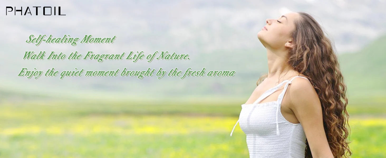 PHATOIL Pure Essential Oils for Diffusers Natural Aroma - Smarsty