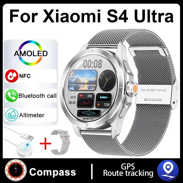 Xiaomi S4 Ultra Smart Watch With GPS Waterproof Sports Features - Smarsty