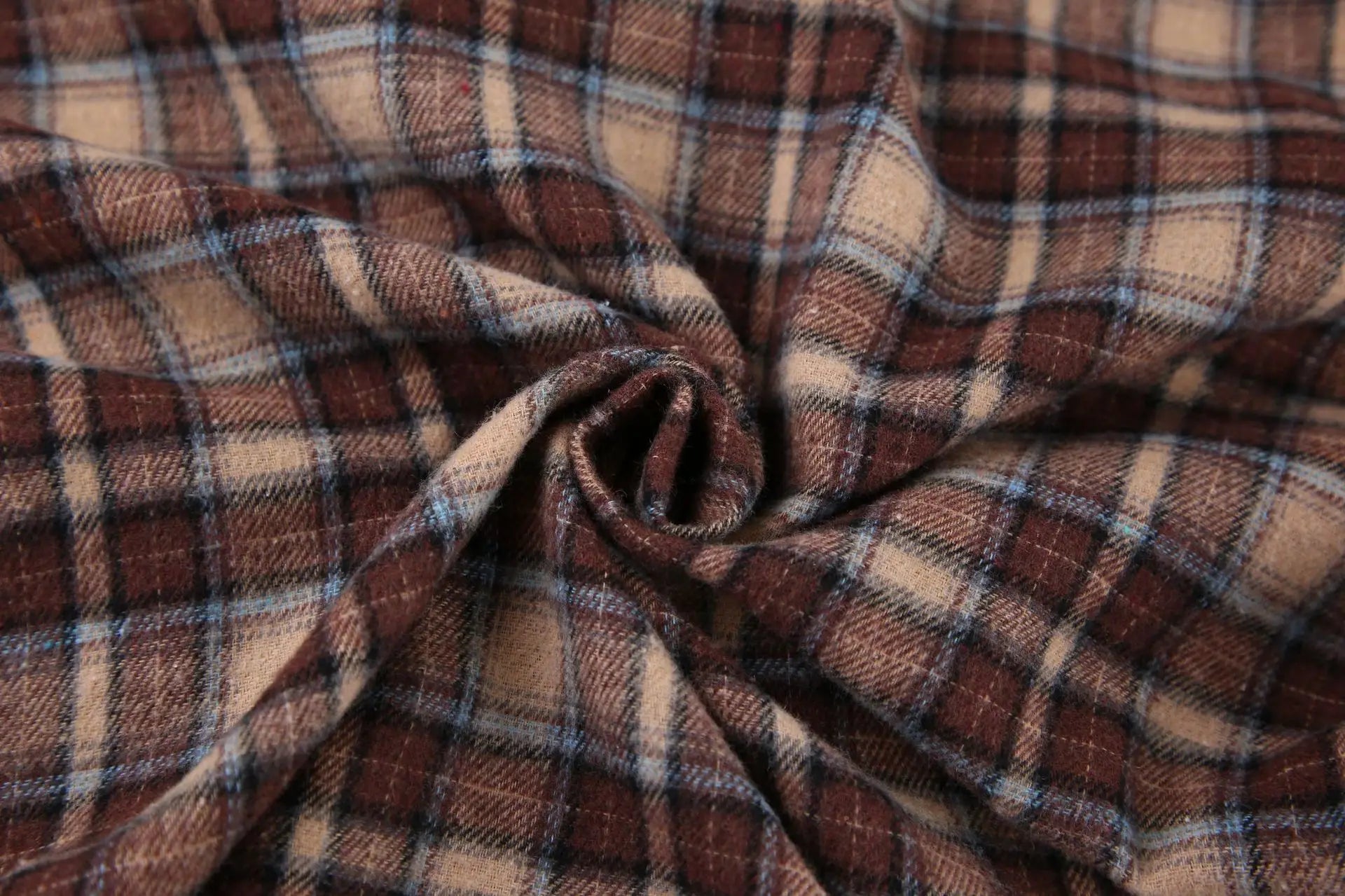 Spring Autumn Vintage Plaid Checkered Shirt Women's Long Sleeve Blouse Loose Single Breasted Casual Shirt - Smarsty
