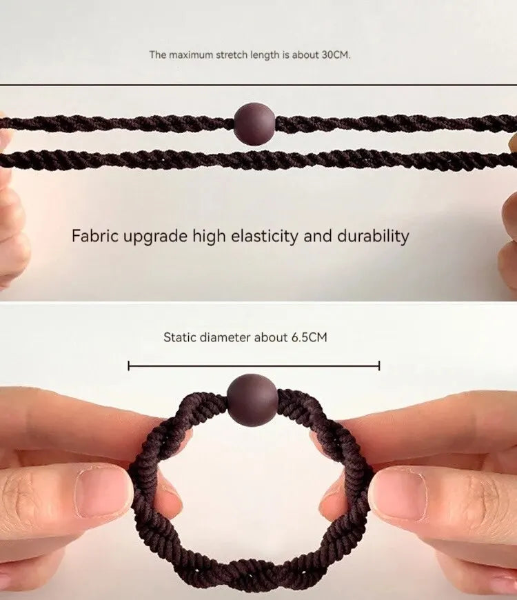 10PCS High Elasticity Hair Ring Set for Durable Ponytails - Smarsty