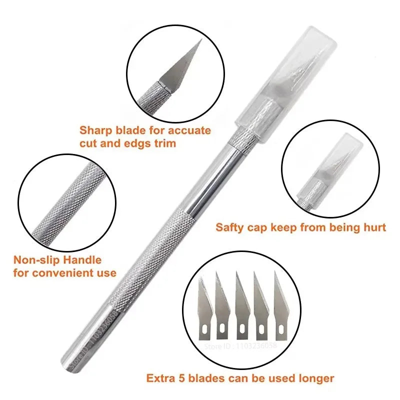 PWS Car Tools Wrap Film Sticker Wrapping Tool Vehicle Vinyl Wrap Window Tint Film Tool Kit Cutter Aid Tool Window Tinting - Smarsty