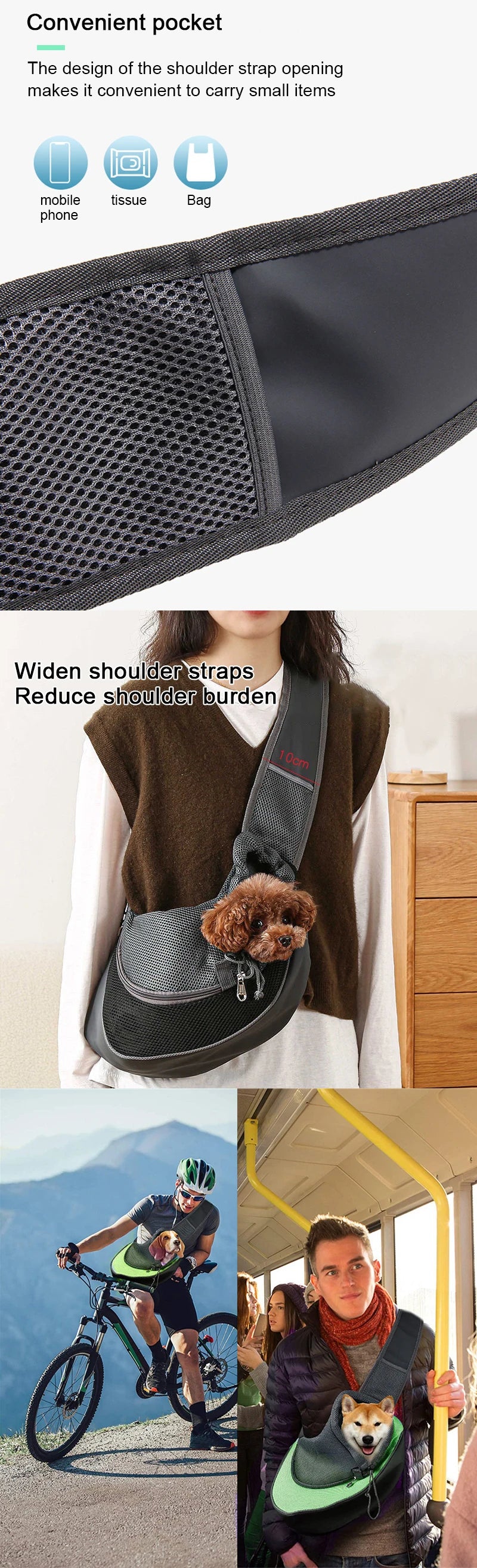 Breathable Pet Carrier Backpack for Dogs and Cats - Smarsty