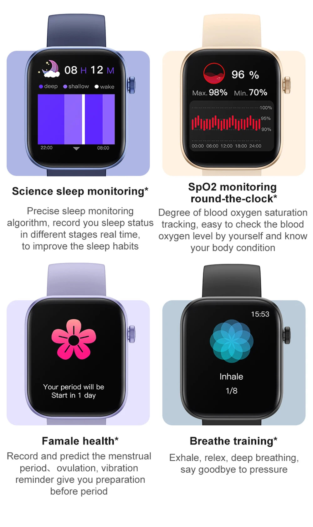 COLMI P71 Smartwatch with Voice Calling and Health Monitoring - Smarsty