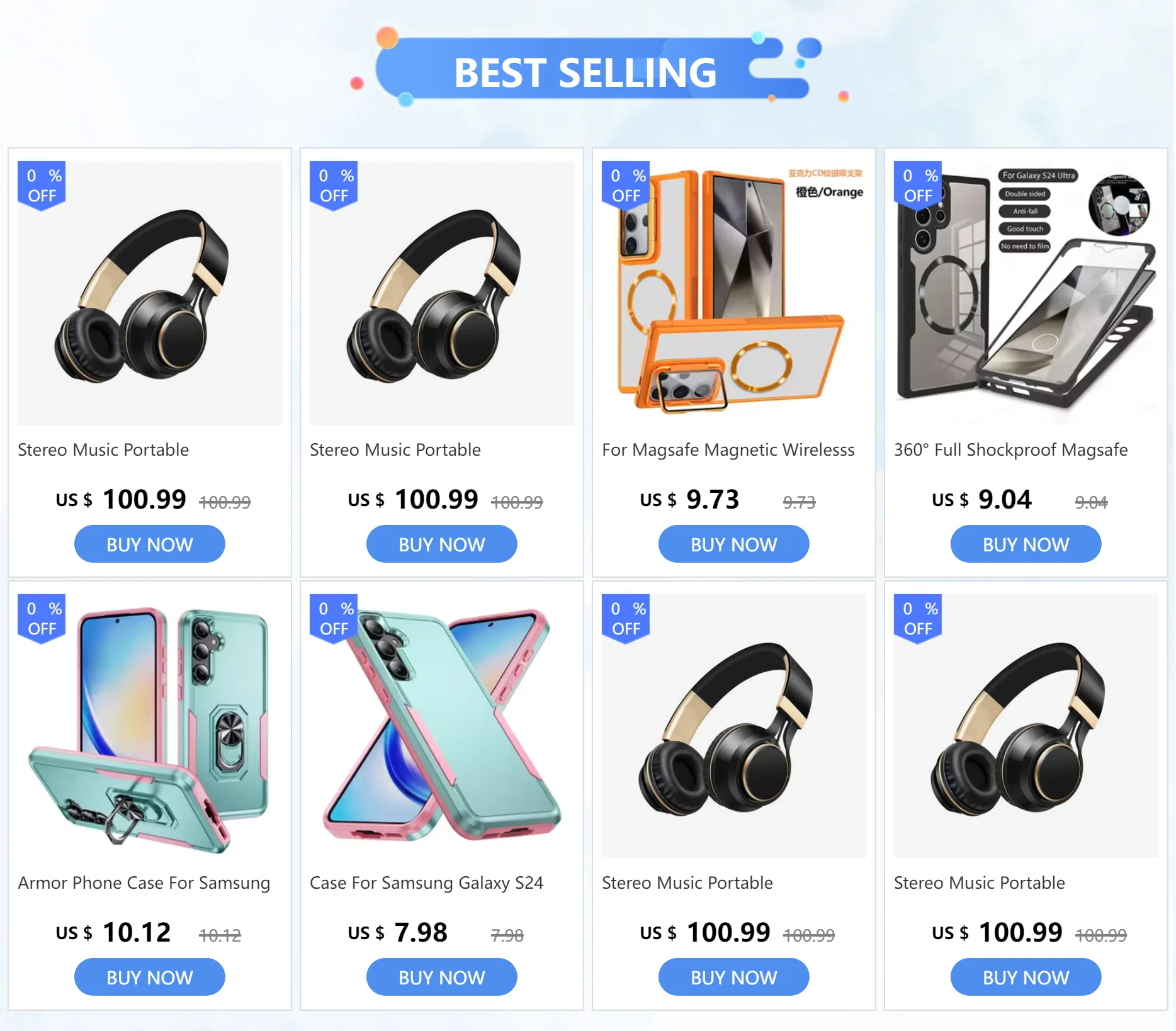 Smarsty 360 Degree Shockproof MagSafe Case Transparent Cover -