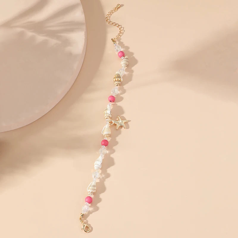 Bohemian Starfish Bracelet for Women Beach Jewelry - Smarsty