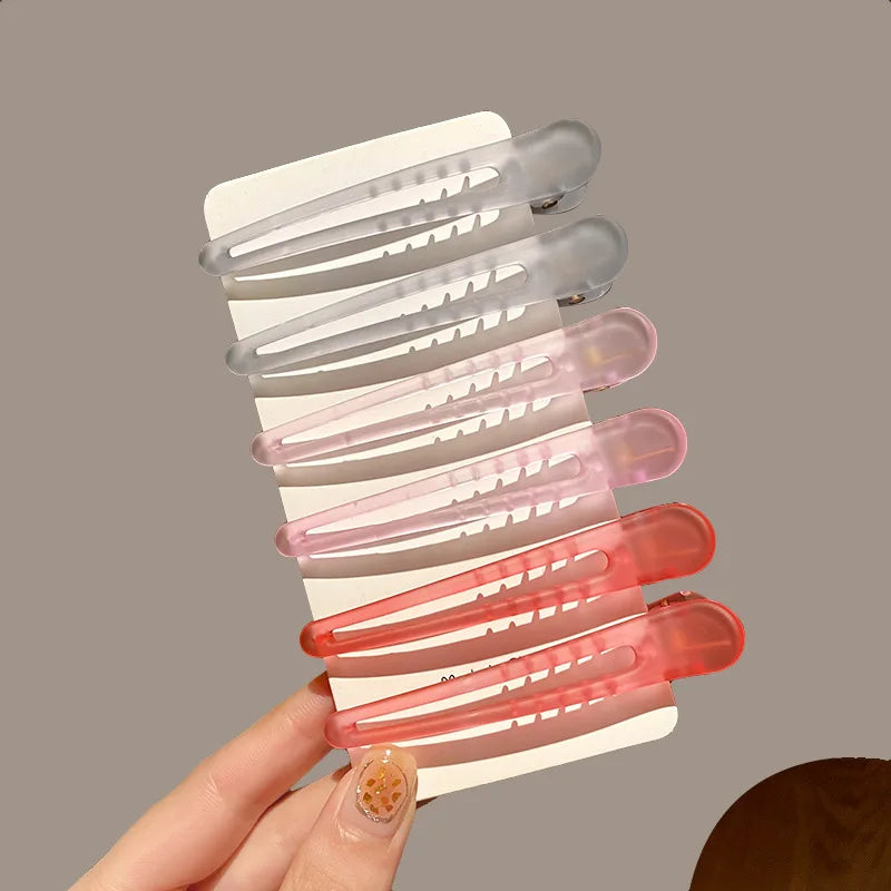 Professional Plastic Hairdressing Duckbill Clips for Styling - Smarsty