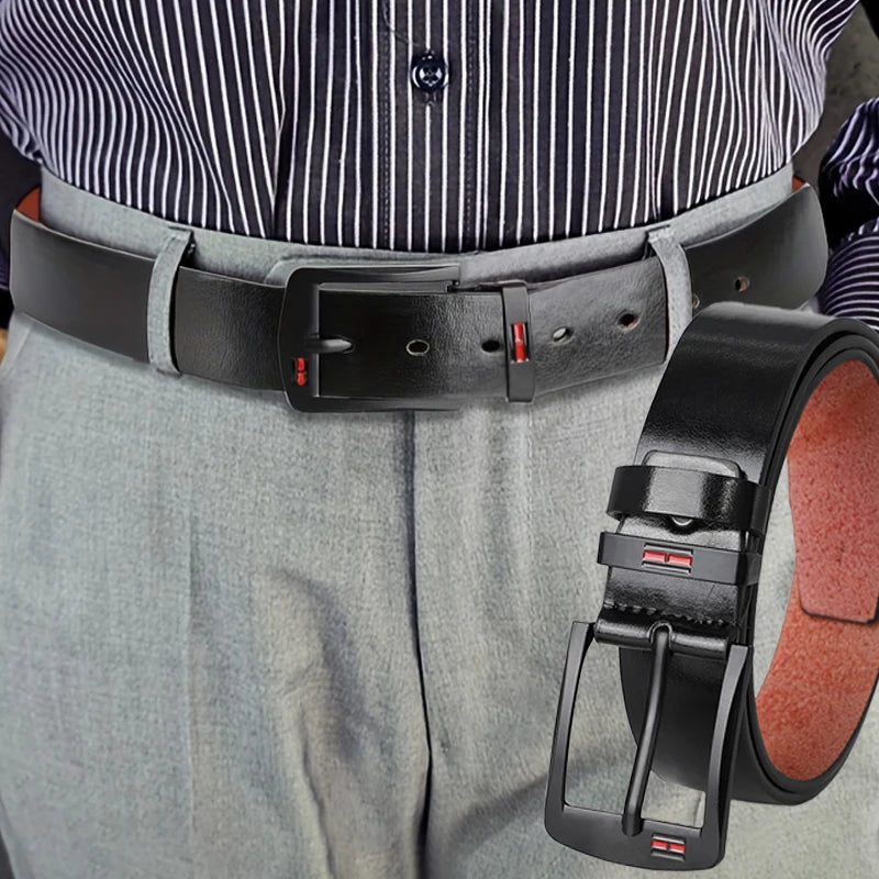 Luxury Mens Alloy Pin Buckle Belt Casual Business Jeans - Smarsty