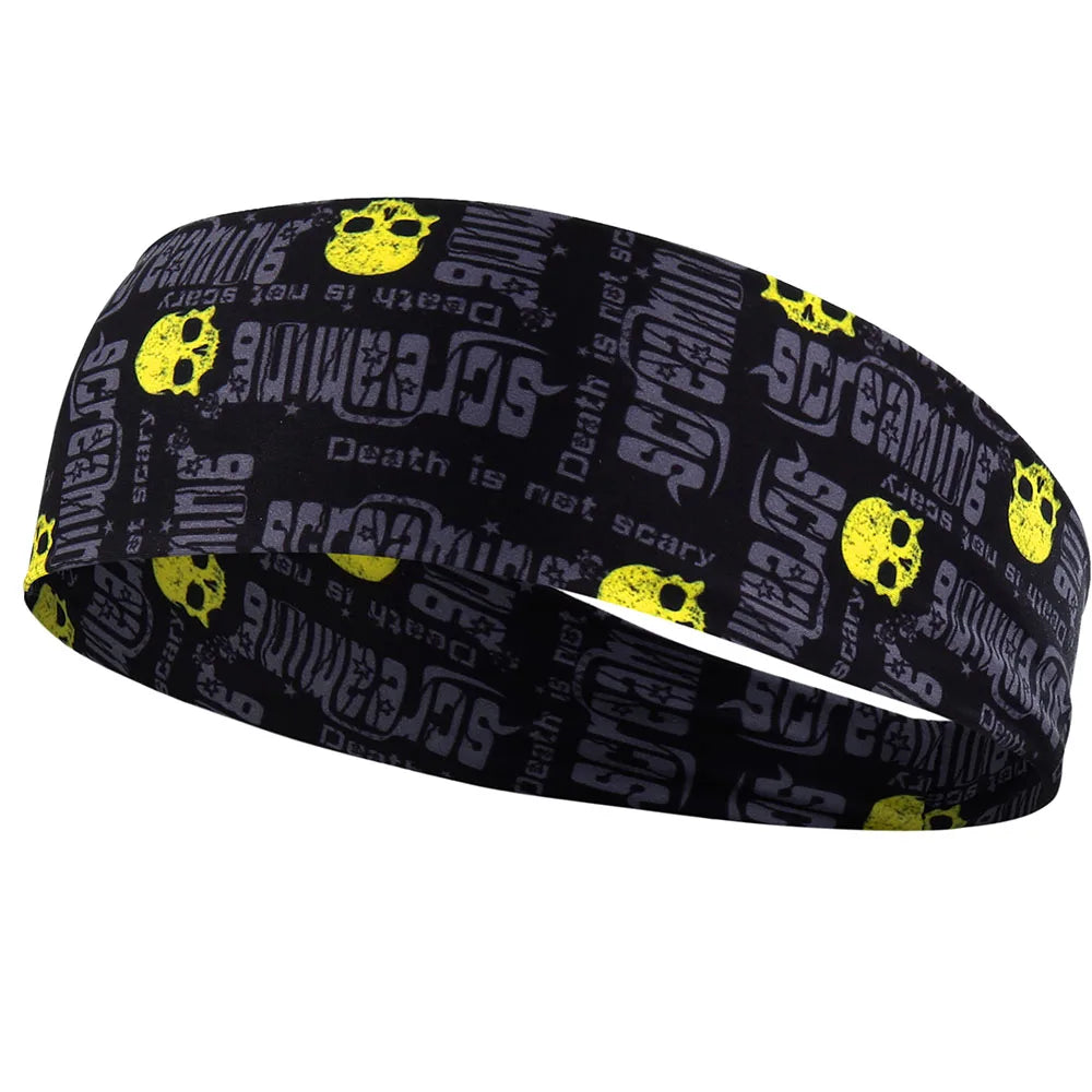 Unisex Sport Headband Moisture Wicking Breathable Sweatband - Smarsty