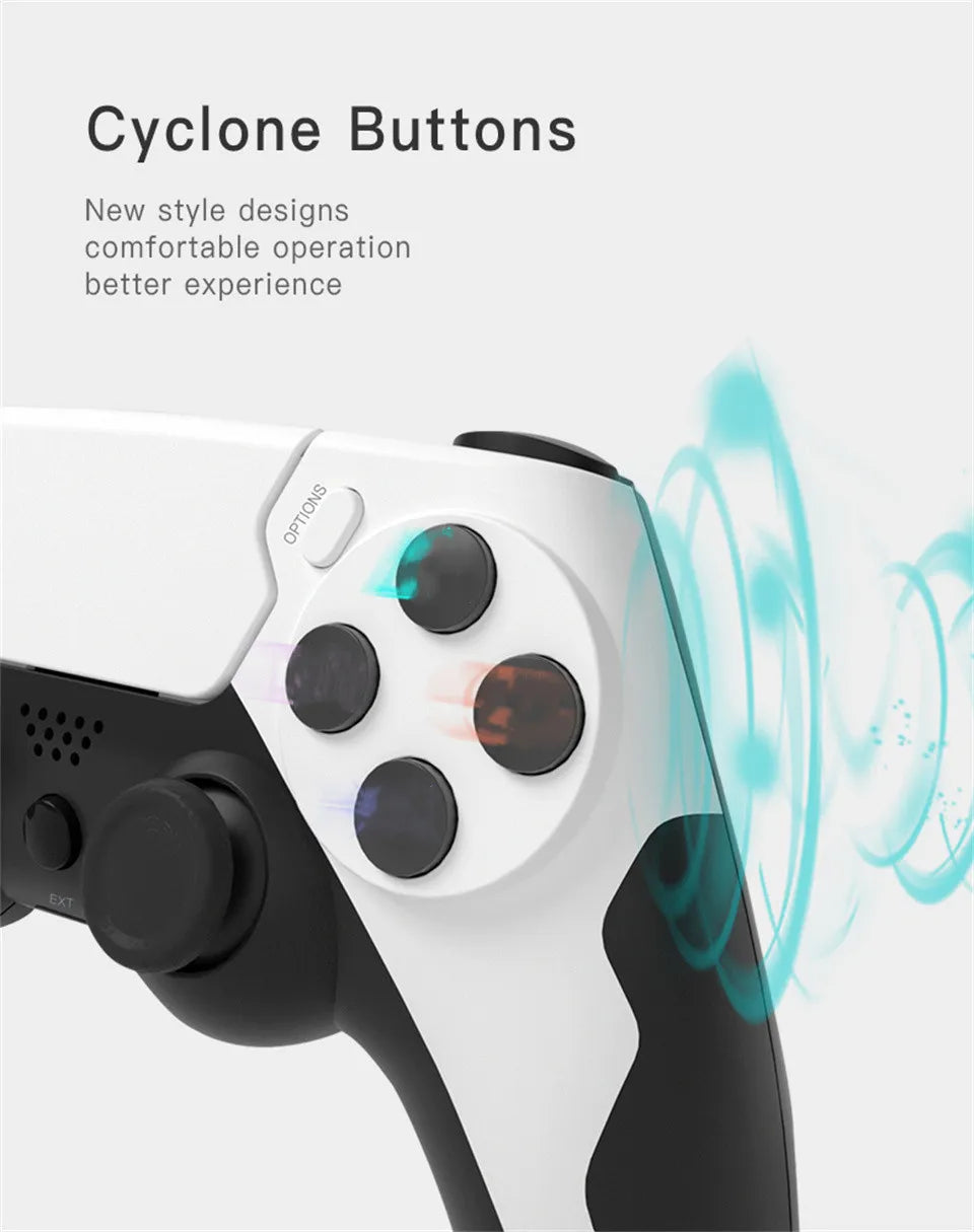 GAMINJA Wireless Bluetooth Controller with Dual Vibration - Smarsty