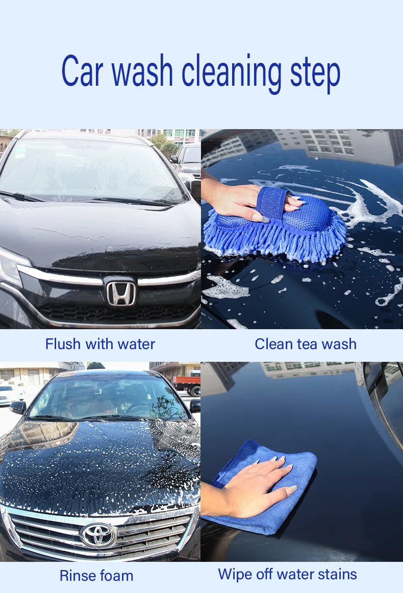 Microfiber Chenille Car Wash Sponge And Cleaning Tool - Smarsty