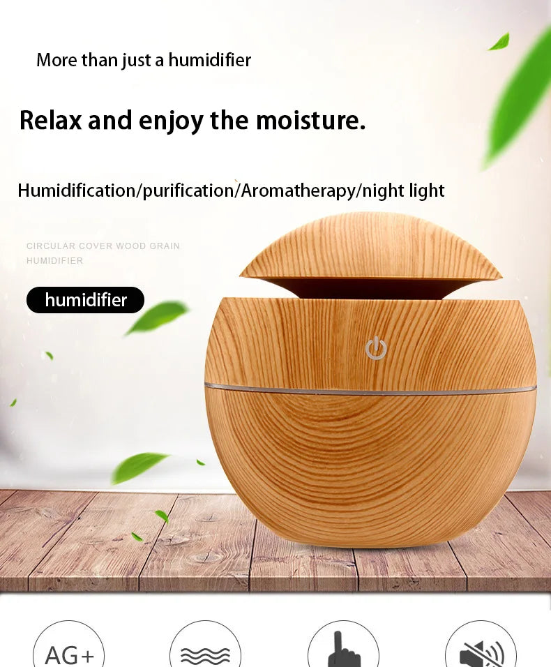 Colorful Antique Mushroom Humidifier with Night Light - Smarsty