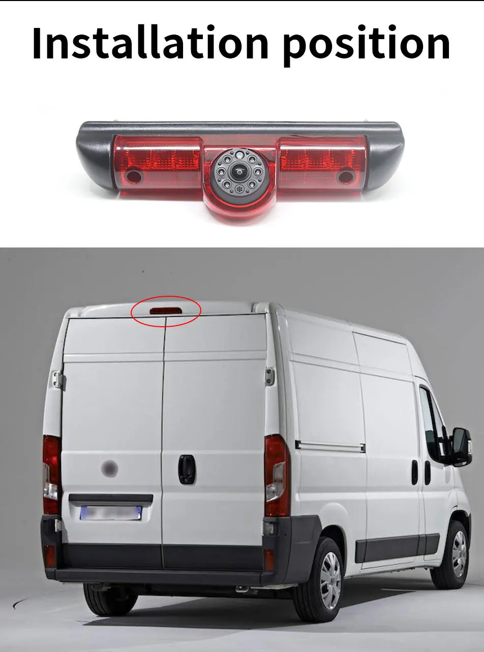 Waterproof Night Vision Reversing Car Camera for Vans - Smarsty