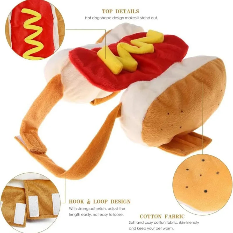 Funny Hot Dog Costume for Dachshund Dogs - Smarsty